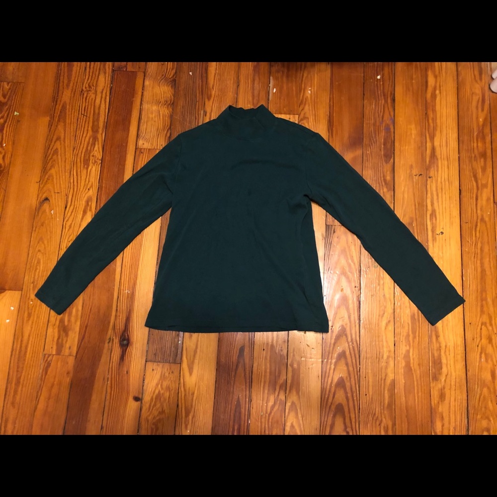 ❗️SOLD❗️ Dark green Turtleneck